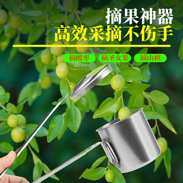 Thumb Fruit Picker & Collector Pouch – Berry Harvesting